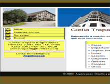 Tablet Screenshot of cleliatrapani.com